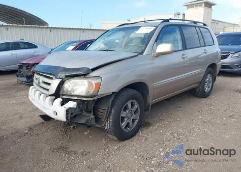 2006 Toyota Highlander V6 from USA, damaged, VIN JTEEP21A660139607